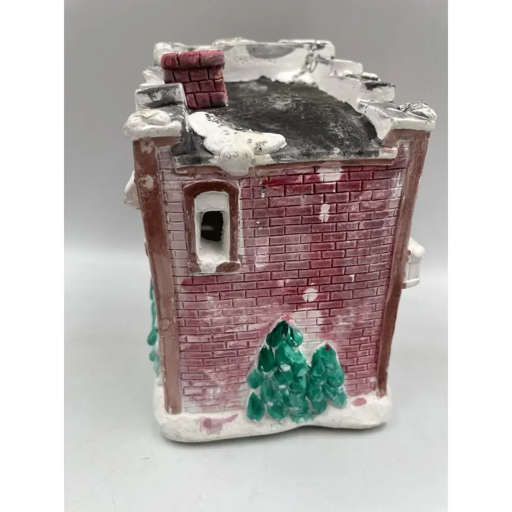 Vintage “Cafe” Christmas Village